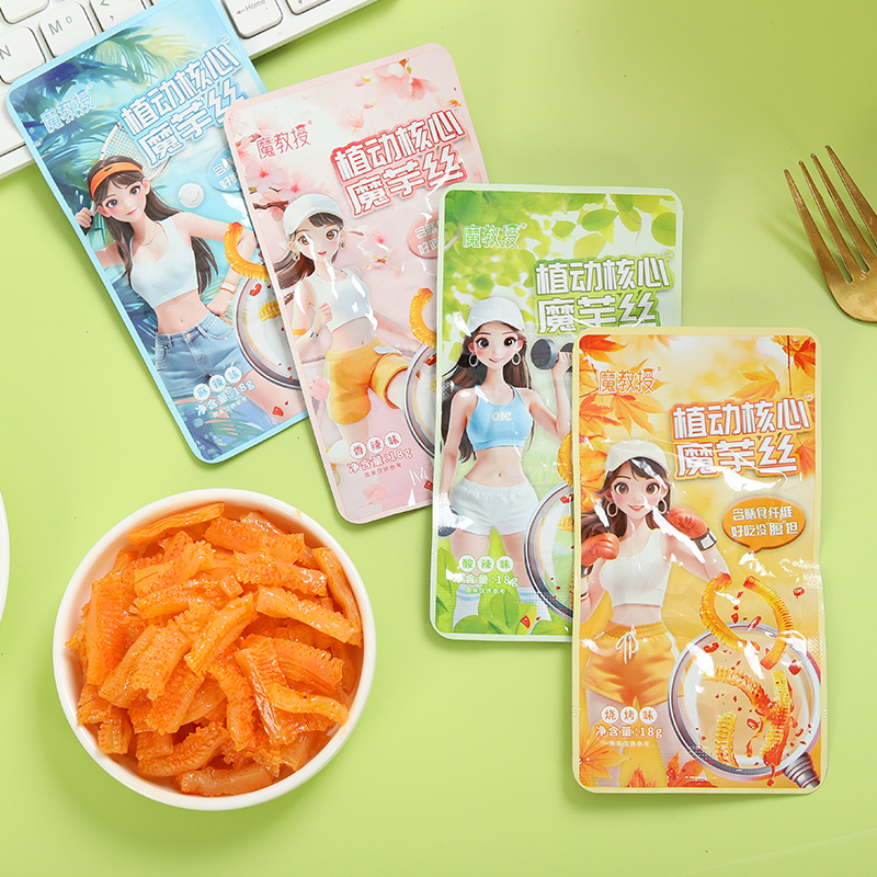 Konjac Snack Latiao Sour Spicy Flavor box